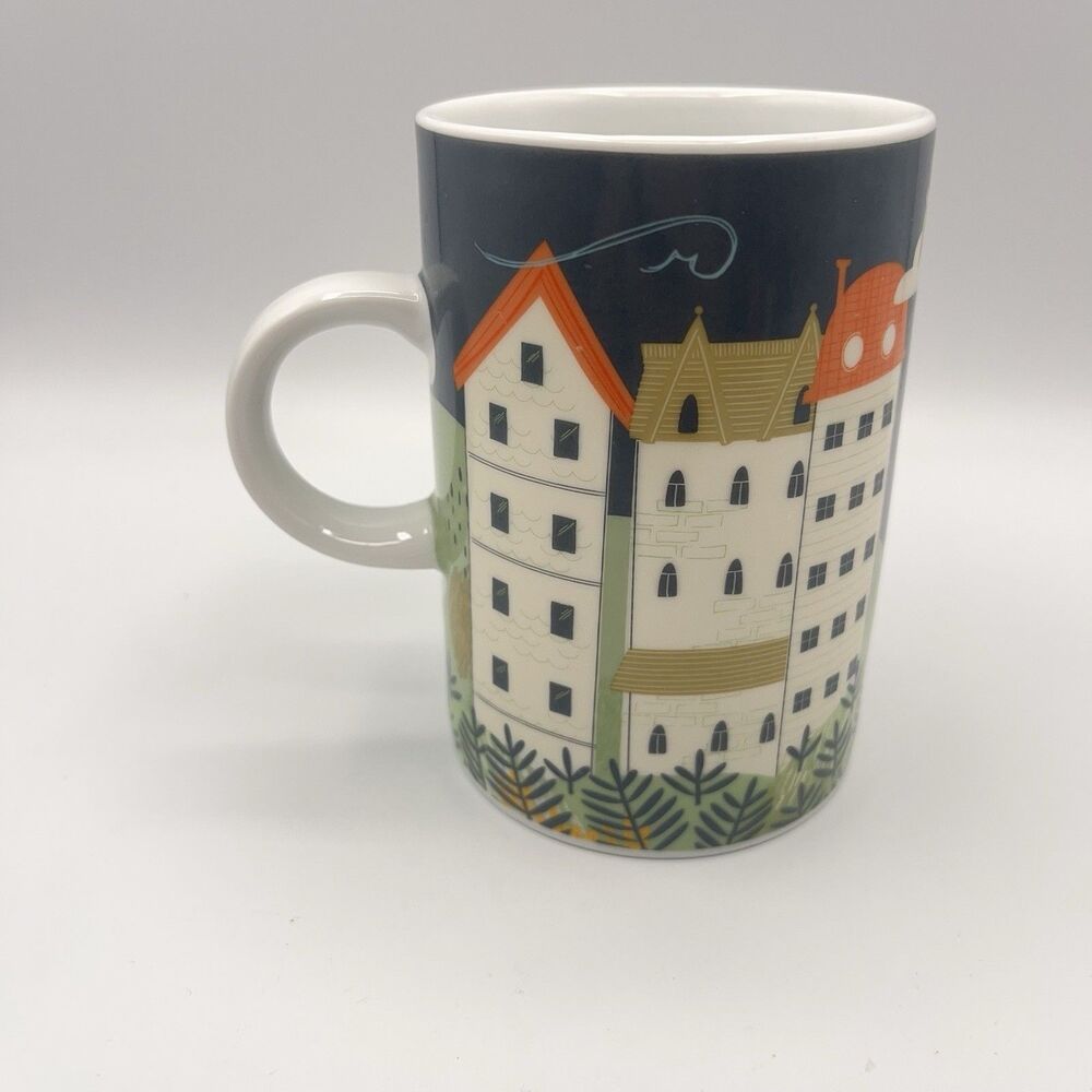 Danica Studio Mug "Hill and Dale" House Design 4.5" Tall Ceramic